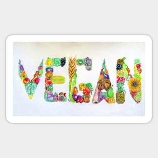 Copy of Vegan life Sticker